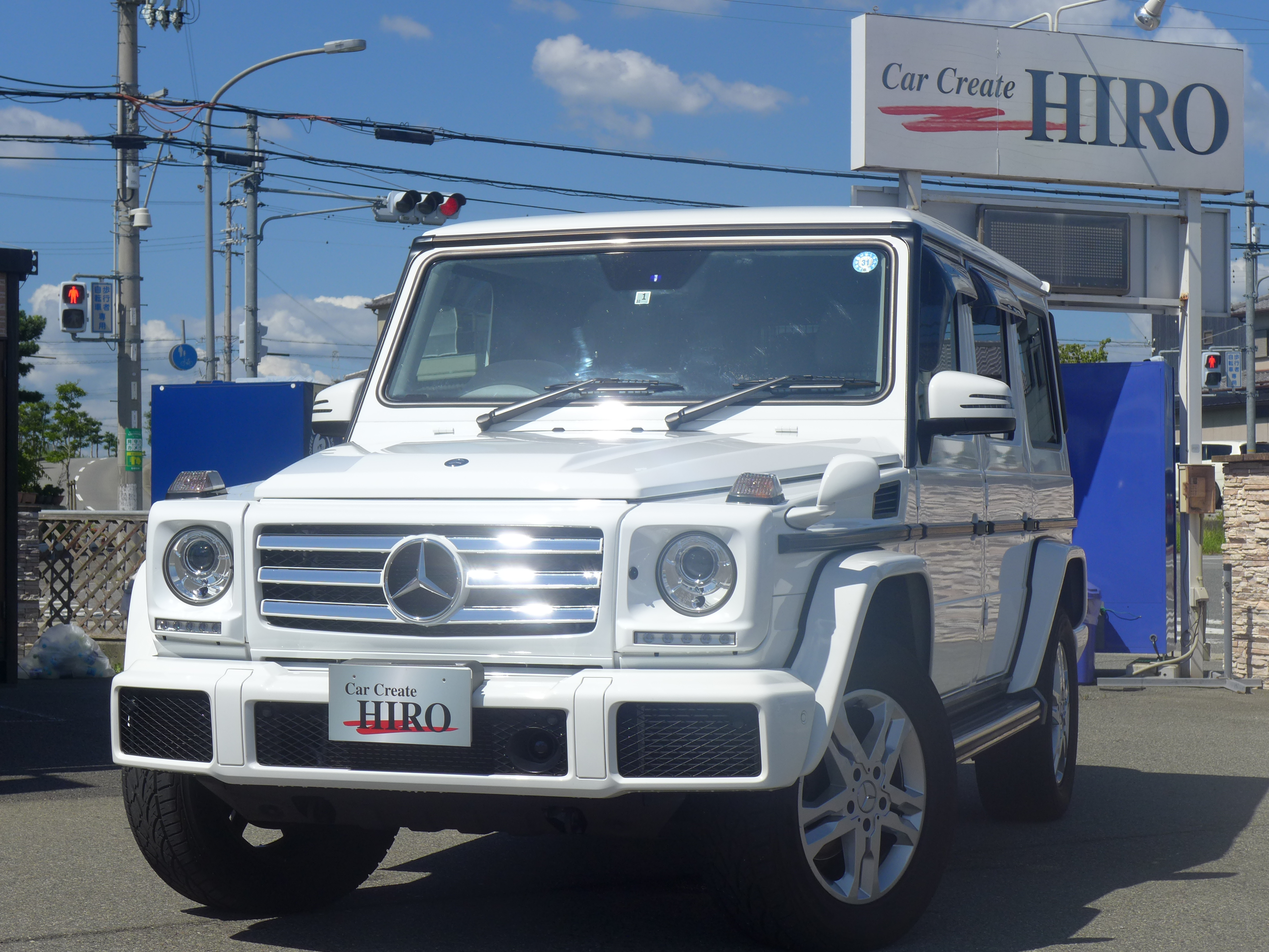 ベンツｇクラス ３５０ｄ入庫しました 兵庫県加古川市の新車中古車販売買取 車検整備 Car Create Hiro